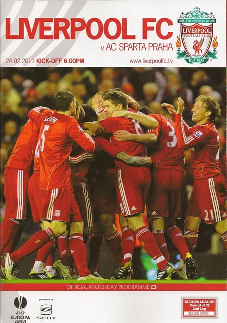 Liverpool FC v Sparta Praha
